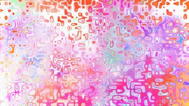 Yumuşak mor ve pembe tonlara sahip soyut organik hücresel doku, sıvı mozaik desen ve rüya gibi dijital yüzey