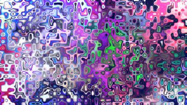 Yumuşak mor ve pembe tonlara sahip soyut organik hücresel doku, sıvı mozaik desen ve rüya gibi dijital yüzey