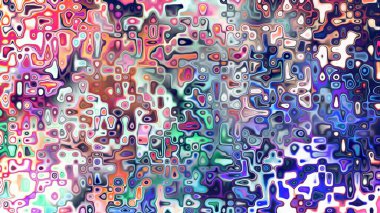 Yumuşak mor ve pembe tonlara sahip soyut organik hücresel doku, sıvı mozaik desen ve rüya gibi dijital yüzey