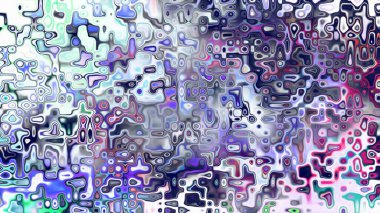 Yumuşak mor ve pembe tonlara sahip soyut organik hücresel doku, sıvı mozaik desen ve rüya gibi dijital yüzey