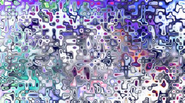 Yumuşak mor ve pembe tonlara sahip soyut organik hücresel doku, sıvı mozaik desen ve rüya gibi dijital yüzey