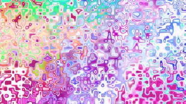 Yumuşak mor ve pembe tonlara sahip soyut organik hücresel doku, sıvı mozaik desen ve rüya gibi dijital yüzey