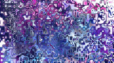 Yumuşak mor ve pembe tonlara sahip soyut organik hücresel doku, sıvı mozaik desen ve rüya gibi dijital yüzey