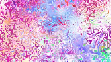 Yumuşak mor ve pembe tonlara sahip soyut organik hücresel doku, sıvı mozaik desen ve rüya gibi dijital yüzey