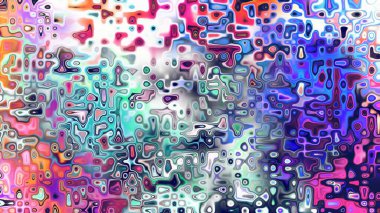 Yumuşak mor ve pembe tonlara sahip soyut organik hücresel doku, sıvı mozaik desen ve rüya gibi dijital yüzey