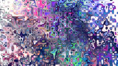 Yumuşak mor ve pembe tonlara sahip soyut organik hücresel doku, sıvı mozaik desen ve rüya gibi dijital yüzey