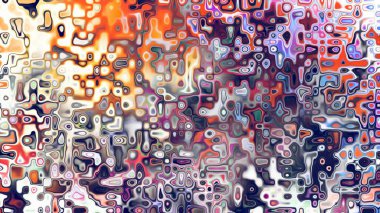 Yumuşak mor ve pembe tonlara sahip soyut organik hücresel doku, sıvı mozaik desen ve rüya gibi dijital yüzey