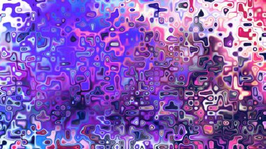 Yumuşak mor ve pembe tonlara sahip soyut organik hücresel doku, sıvı mozaik desen ve rüya gibi dijital yüzey