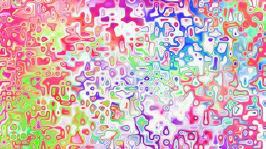 Yumuşak mor ve pembe tonlara sahip soyut organik hücresel doku, sıvı mozaik desen ve rüya gibi dijital yüzey