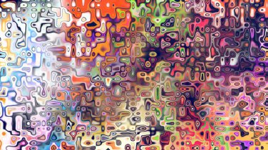 Yumuşak mor ve pembe tonlara sahip soyut organik hücresel doku, sıvı mozaik desen ve rüya gibi dijital yüzey