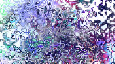 Yumuşak mor ve pembe tonlara sahip soyut organik hücresel doku, sıvı mozaik desen ve rüya gibi dijital yüzey