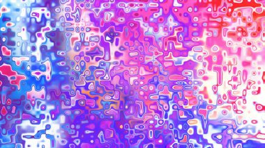 Yumuşak mor ve pembe tonlara sahip soyut organik hücresel doku, sıvı mozaik desen ve rüya gibi dijital yüzey