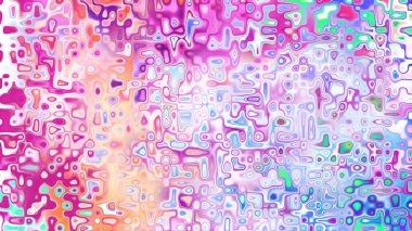 Yumuşak mor ve pembe tonlara sahip soyut organik hücresel doku, sıvı mozaik desen ve rüya gibi dijital yüzey