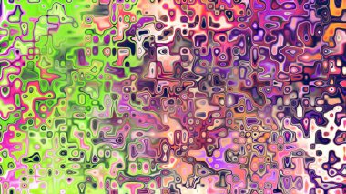 Yumuşak mor ve pembe tonlara sahip soyut organik hücresel doku, sıvı mozaik desen ve rüya gibi dijital yüzey