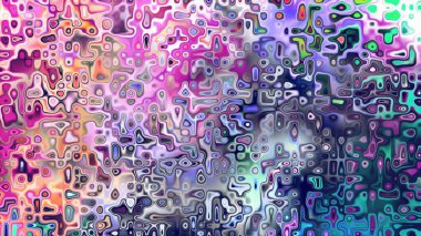 Yumuşak mor ve pembe tonlara sahip soyut organik hücresel doku, sıvı mozaik desen ve rüya gibi dijital yüzey