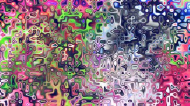 Yumuşak mor ve pembe tonlara sahip soyut organik hücresel doku, sıvı mozaik desen ve rüya gibi dijital yüzey