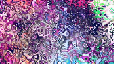 Yumuşak mor ve pembe tonlara sahip soyut organik hücresel doku, sıvı mozaik desen ve rüya gibi dijital yüzey