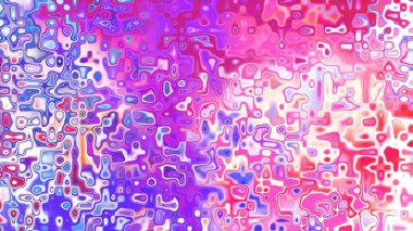 Yumuşak mor ve pembe tonlara sahip soyut organik hücresel doku, sıvı mozaik desen ve rüya gibi dijital yüzey