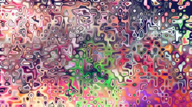 Yumuşak mor ve pembe tonlara sahip soyut organik hücresel doku, sıvı mozaik desen ve rüya gibi dijital yüzey