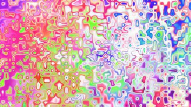 Yumuşak mor ve pembe tonlara sahip soyut organik hücresel doku, sıvı mozaik desen ve rüya gibi dijital yüzey