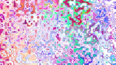 Yumuşak mor ve pembe tonlara sahip soyut organik hücresel doku, sıvı mozaik desen ve rüya gibi dijital yüzey