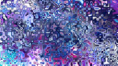 Yumuşak mor ve pembe tonlara sahip soyut organik hücresel doku, sıvı mozaik desen ve rüya gibi dijital yüzey