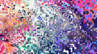 Yumuşak mor ve pembe tonlara sahip soyut organik hücresel doku, sıvı mozaik desen ve rüya gibi dijital yüzey