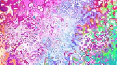 Yumuşak mor ve pembe tonlara sahip soyut organik hücresel doku, sıvı mozaik desen ve rüya gibi dijital yüzey