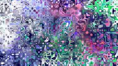 Yumuşak mor ve pembe tonlara sahip soyut organik hücresel doku, sıvı mozaik desen ve rüya gibi dijital yüzey