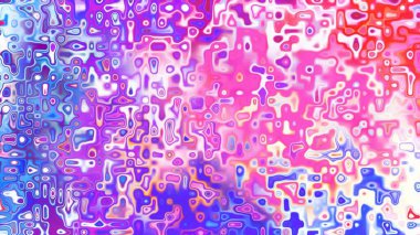 Yumuşak mor ve pembe tonlara sahip soyut organik hücresel doku, sıvı mozaik desen ve rüya gibi dijital yüzey