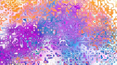 Yumuşak mor ve pembe tonlara sahip soyut organik hücresel doku, sıvı mozaik desen ve rüya gibi dijital yüzey