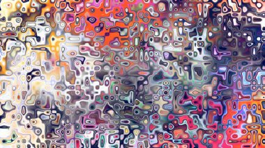 Yumuşak mor ve pembe tonlara sahip soyut organik hücresel doku, sıvı mozaik desen ve rüya gibi dijital yüzey