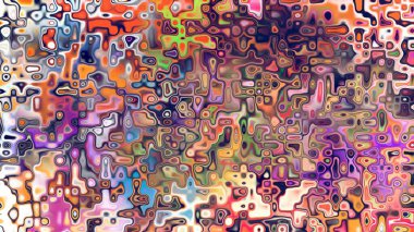 Yumuşak mor ve pembe tonlara sahip soyut organik hücresel doku, sıvı mozaik desen ve rüya gibi dijital yüzey