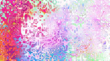 Yumuşak mor ve pembe tonlara sahip soyut organik hücresel doku, sıvı mozaik desen ve rüya gibi dijital yüzey