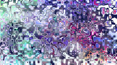 Yumuşak mor ve pembe tonlara sahip soyut organik hücresel doku, sıvı mozaik desen ve rüya gibi dijital yüzey