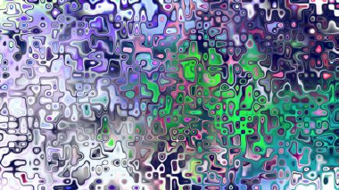 Yumuşak mor ve pembe tonlara sahip soyut organik hücresel doku, sıvı mozaik desen ve rüya gibi dijital yüzey