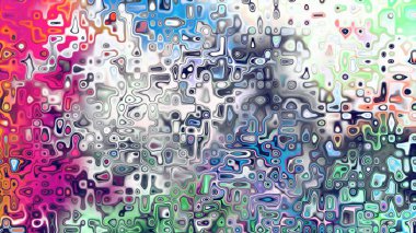 Yumuşak mor ve pembe tonlara sahip soyut organik hücresel doku, sıvı mozaik desen ve rüya gibi dijital yüzey