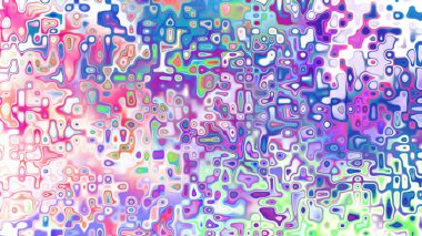 Yumuşak mor ve pembe tonlara sahip soyut organik hücresel doku, sıvı mozaik desen ve rüya gibi dijital yüzey