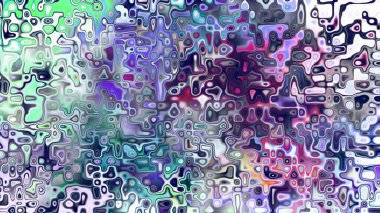 Yumuşak mor ve pembe tonlara sahip soyut organik hücresel doku, sıvı mozaik desen ve rüya gibi dijital yüzey