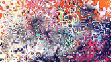 Yumuşak mor ve pembe tonlara sahip soyut organik hücresel doku, sıvı mozaik desen ve rüya gibi dijital yüzey