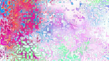 Yumuşak mor ve pembe tonlara sahip soyut organik hücresel doku, sıvı mozaik desen ve rüya gibi dijital yüzey