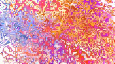 Yumuşak mor ve pembe tonlara sahip soyut organik hücresel doku, sıvı mozaik desen ve rüya gibi dijital yüzey