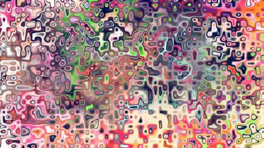 Yumuşak mor ve pembe tonlara sahip soyut organik hücresel doku, sıvı mozaik desen ve rüya gibi dijital yüzey