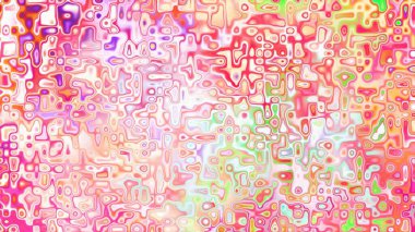 Yumuşak mor ve pembe tonlara sahip soyut organik hücresel doku, sıvı mozaik desen ve rüya gibi dijital yüzey