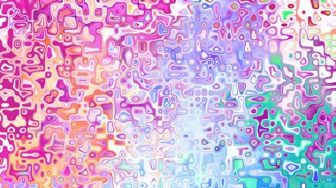 Yumuşak mor ve pembe tonlara sahip soyut organik hücresel doku, sıvı mozaik desen ve rüya gibi dijital yüzey