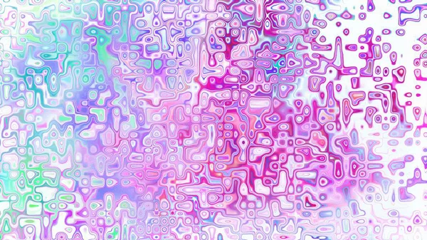 Yumuşak mor ve pembe tonlara sahip soyut organik hücresel doku, sıvı mozaik desen ve rüya gibi dijital yüzey