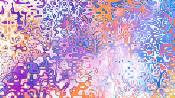 Yumuşak mor ve pembe tonlara sahip soyut organik hücresel doku, sıvı mozaik desen ve rüya gibi dijital yüzey