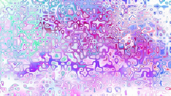 Yumuşak mor ve pembe tonlara sahip soyut organik hücresel doku, sıvı mozaik desen ve rüya gibi dijital yüzey