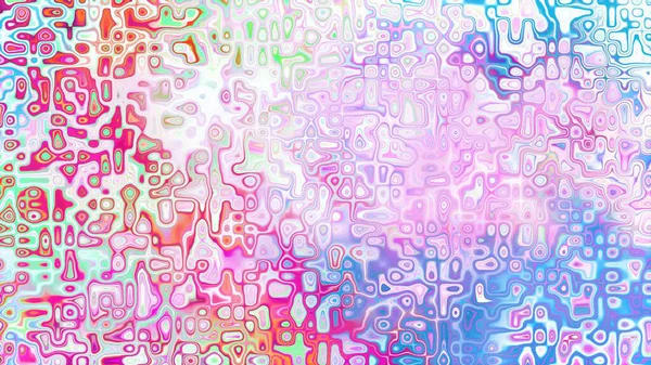 Yumuşak mor ve pembe tonlara sahip soyut organik hücresel doku, sıvı mozaik desen ve rüya gibi dijital yüzey