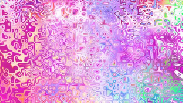 Yumuşak mor ve pembe tonlara sahip soyut organik hücresel doku, sıvı mozaik desen ve rüya gibi dijital yüzey